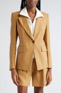 Veronica Beard Hayward Linen Blend Dickey Jacket