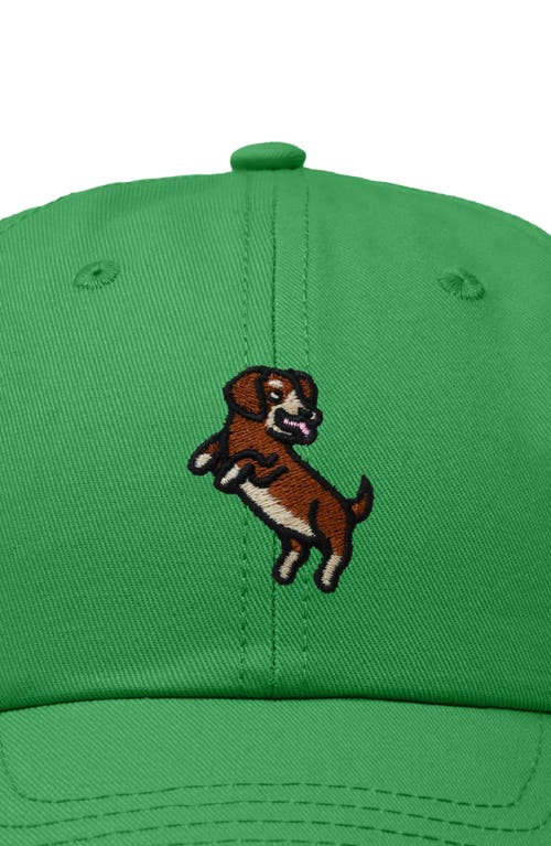DALIX DALIX DACHSHUND EMBROIDERED DAD CAP