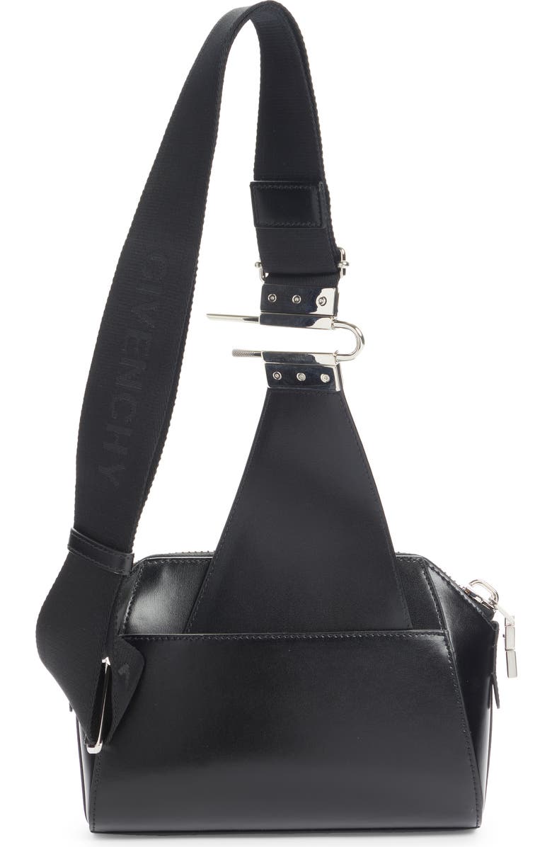 Givenchy Antigona Leather Crossbody Bag, Alternate, color,