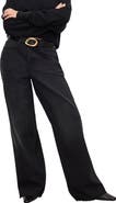 Good American Good Ease Wide Leg Jeans