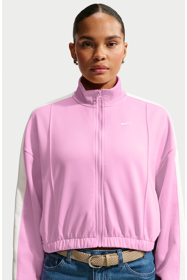 Sportswear Track Jacket, Alternate, color, PINK RISE/ PINK SMOKE/ SAIL