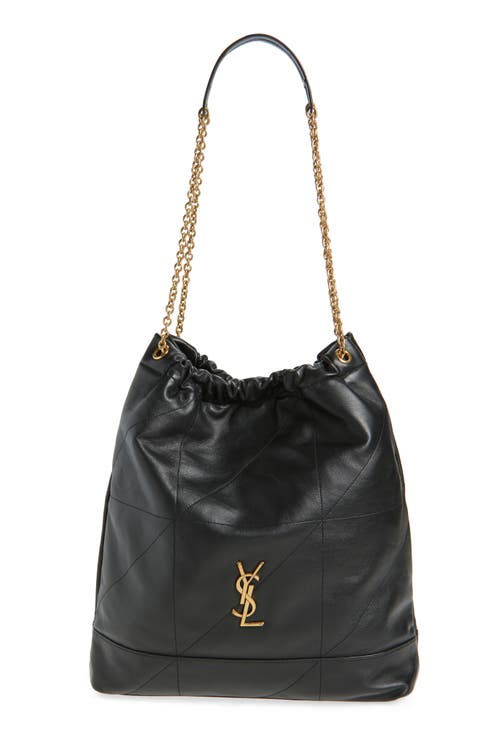 SAINT LAURENT 'Saint Laurent' shopping bag Black 【Unisex】 Saint Laurent - Saint Laurent E/W Supple Leather Shopping