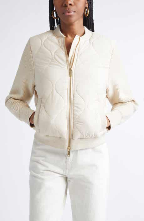Miranda Mixed Media Quilted Jacket