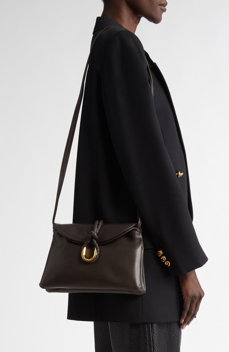 Bottega Veneta Small Liberta Leather Shoulder Bag, Alternate, color,