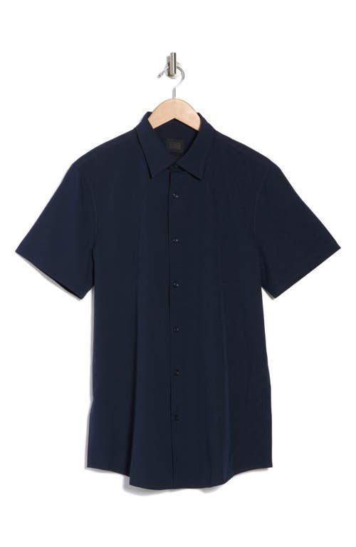 14TH & UNION 14TH & UNION SHORT SLEEVE BUTTON-UP SHIRT 