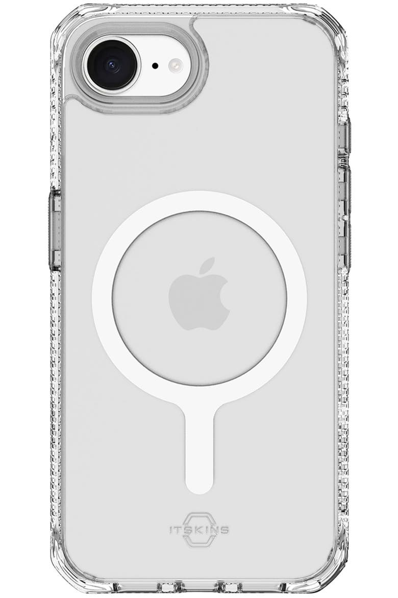 Hybrid_R Clear MagSafe Case for Apple iPhone 16e / iPhone 15 / iPhone 14 / iPhone 13, Main, color, Clear