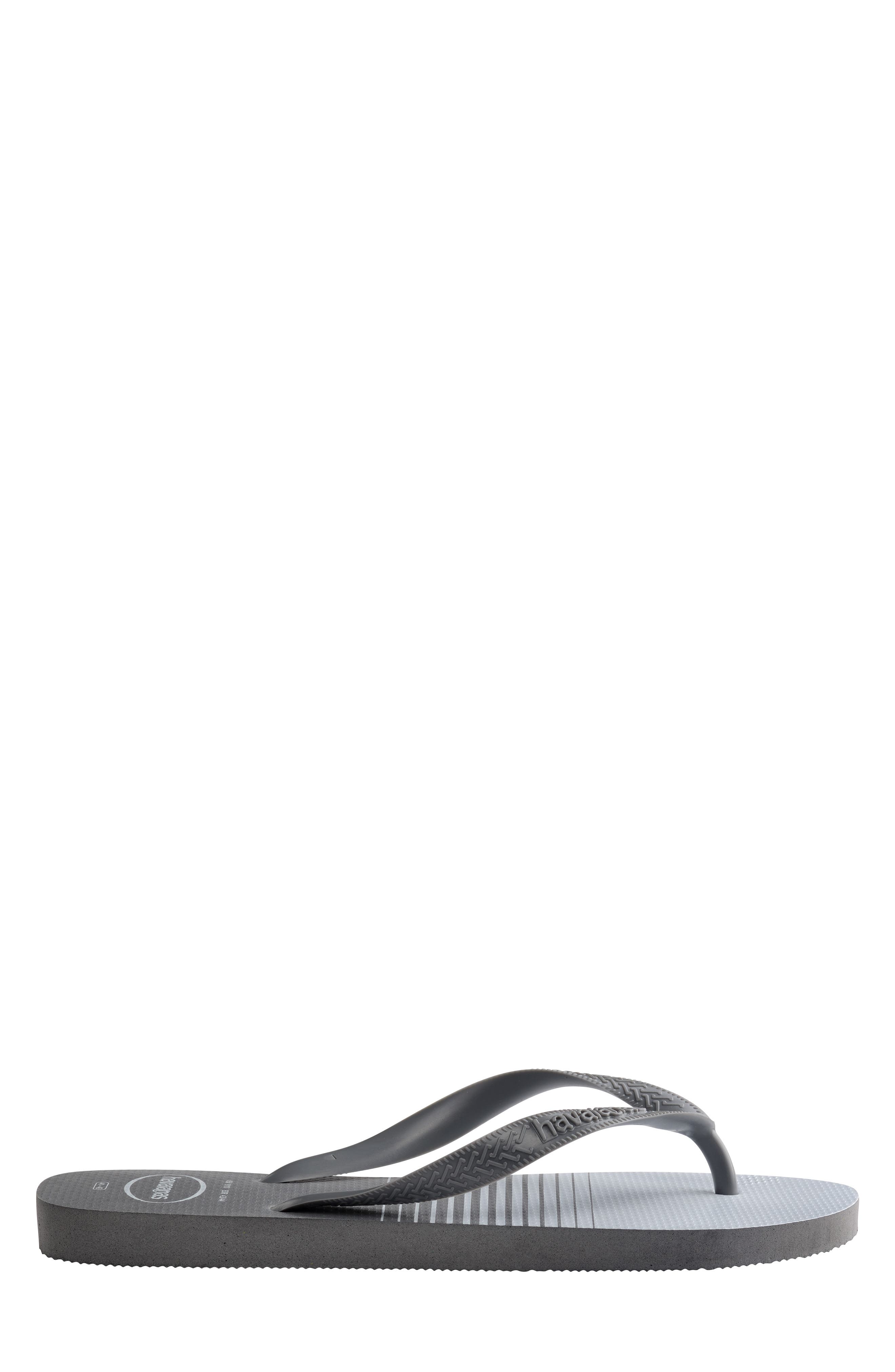 Top Basic Flip Flop, Alternate, color, STEEL GREY/ STEEL GREY