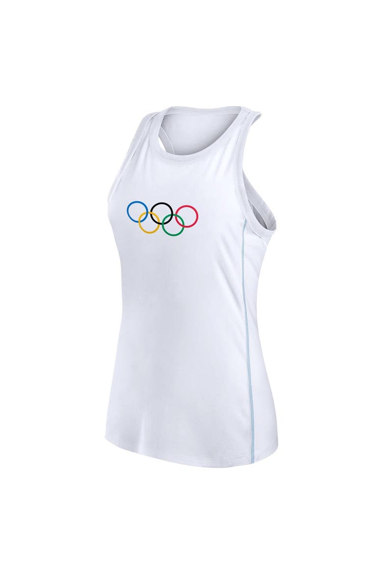 Women's Fanatics Branded White Olympic Games Radiant Tank Top, Alternate, color, White
