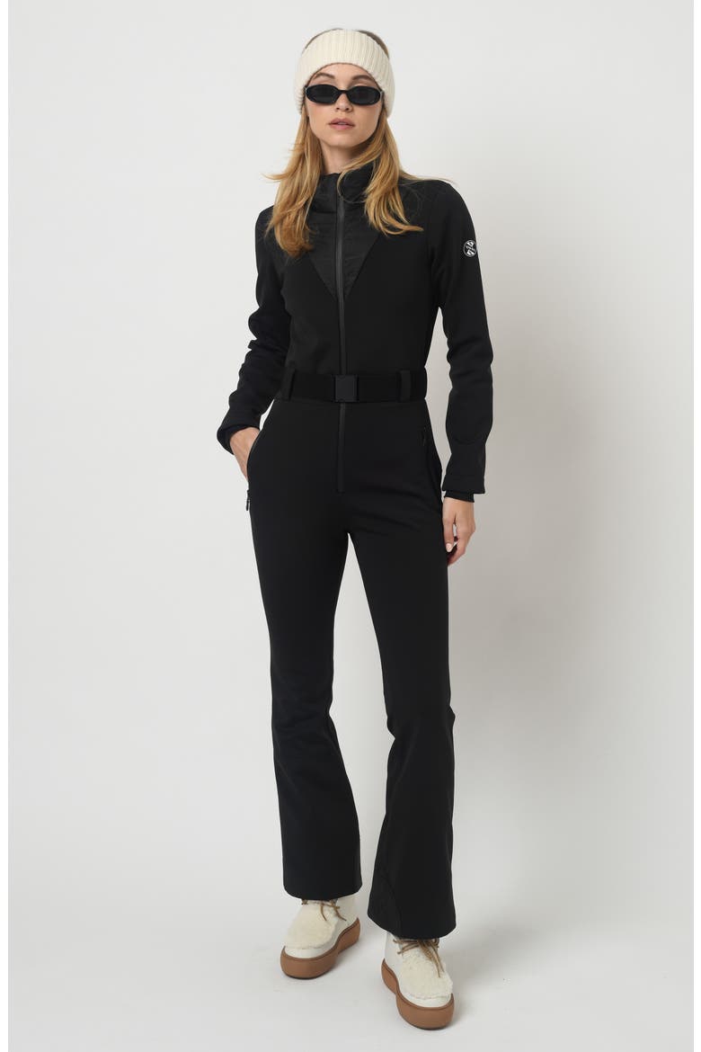 Lottie Ski Suit, Alternate, color, Black