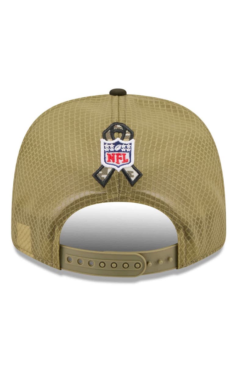 New Era Men's New Era  Green New York Jets 2025 Salute to Service 9SEVENTY Adjustable Hat, Alternate, color, Green