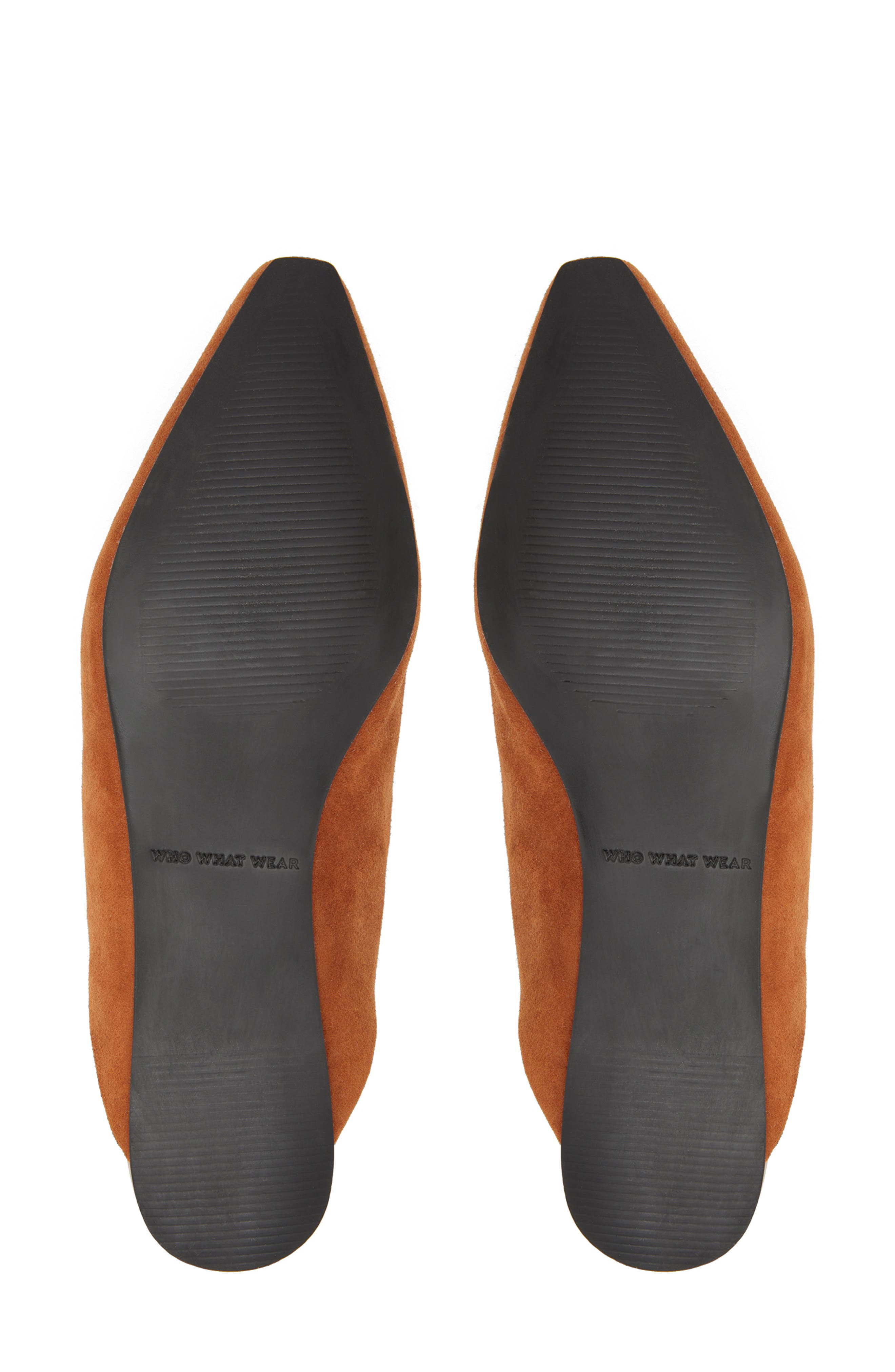 Ella Mule, Alternate, color, COGNAC