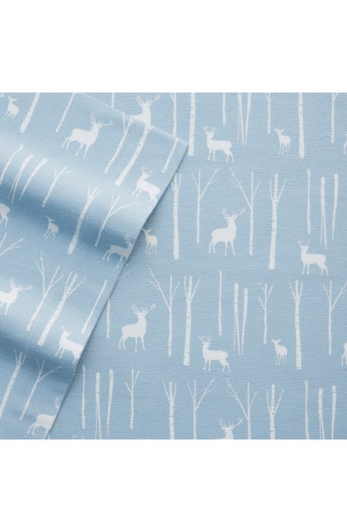 Eddie Bauer Birch Forest Sheet Set In Lt-pastel Blue