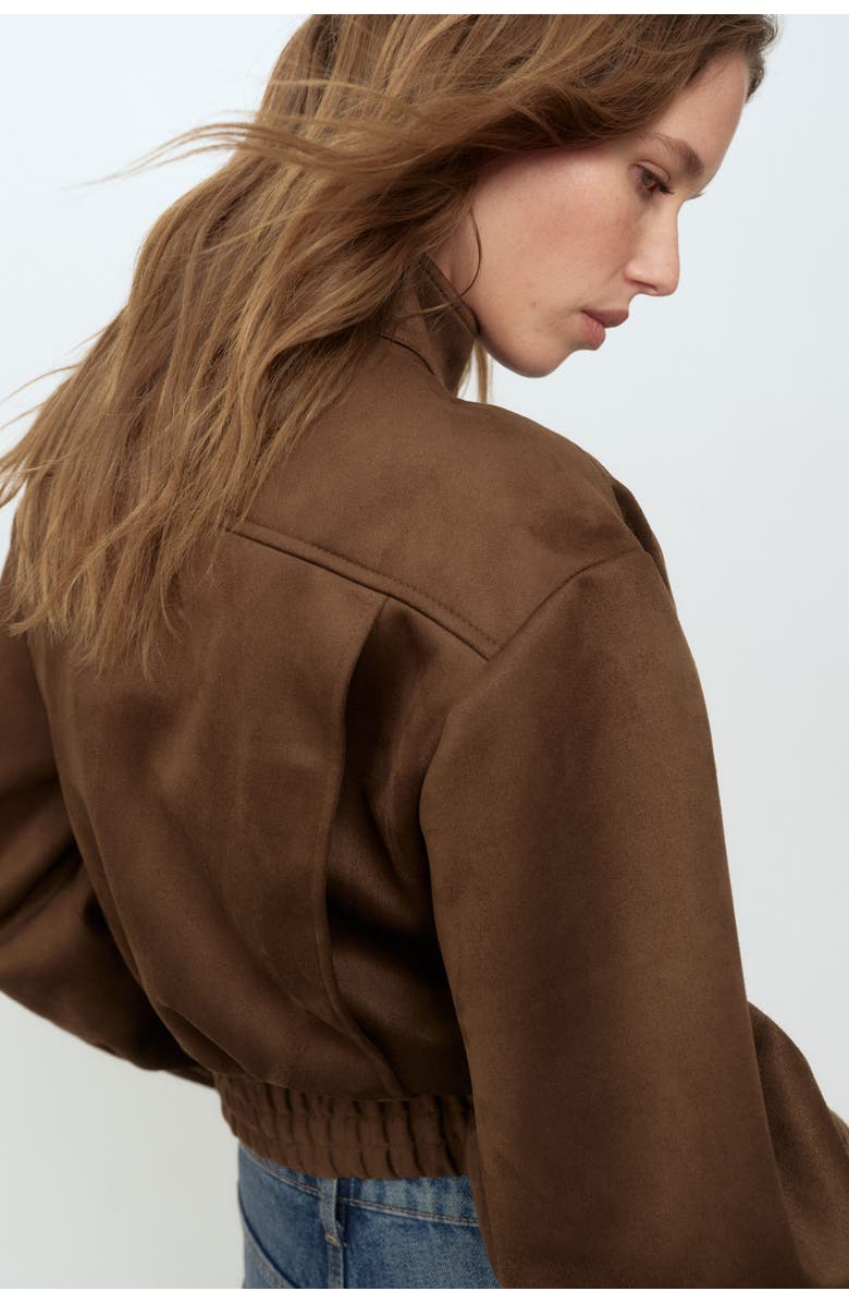 H&M Jacket, Alternate, color, Brown