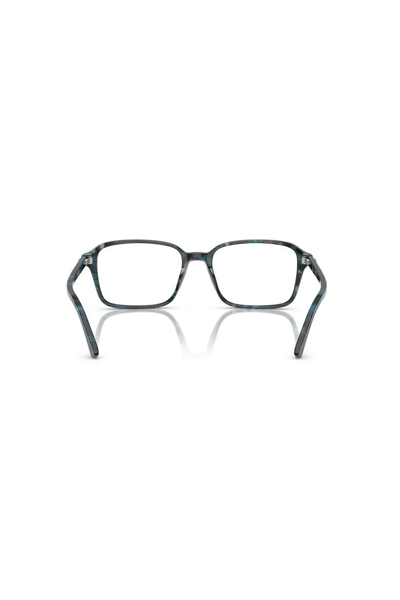 54mm Square optical glasses, Alternate, color, Blue