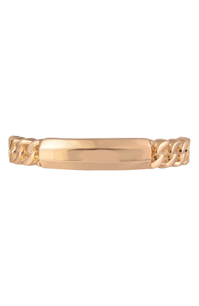 RACHEL Rachel Roy ID Bar Stretch Bracelet, Alternate, color, Gold