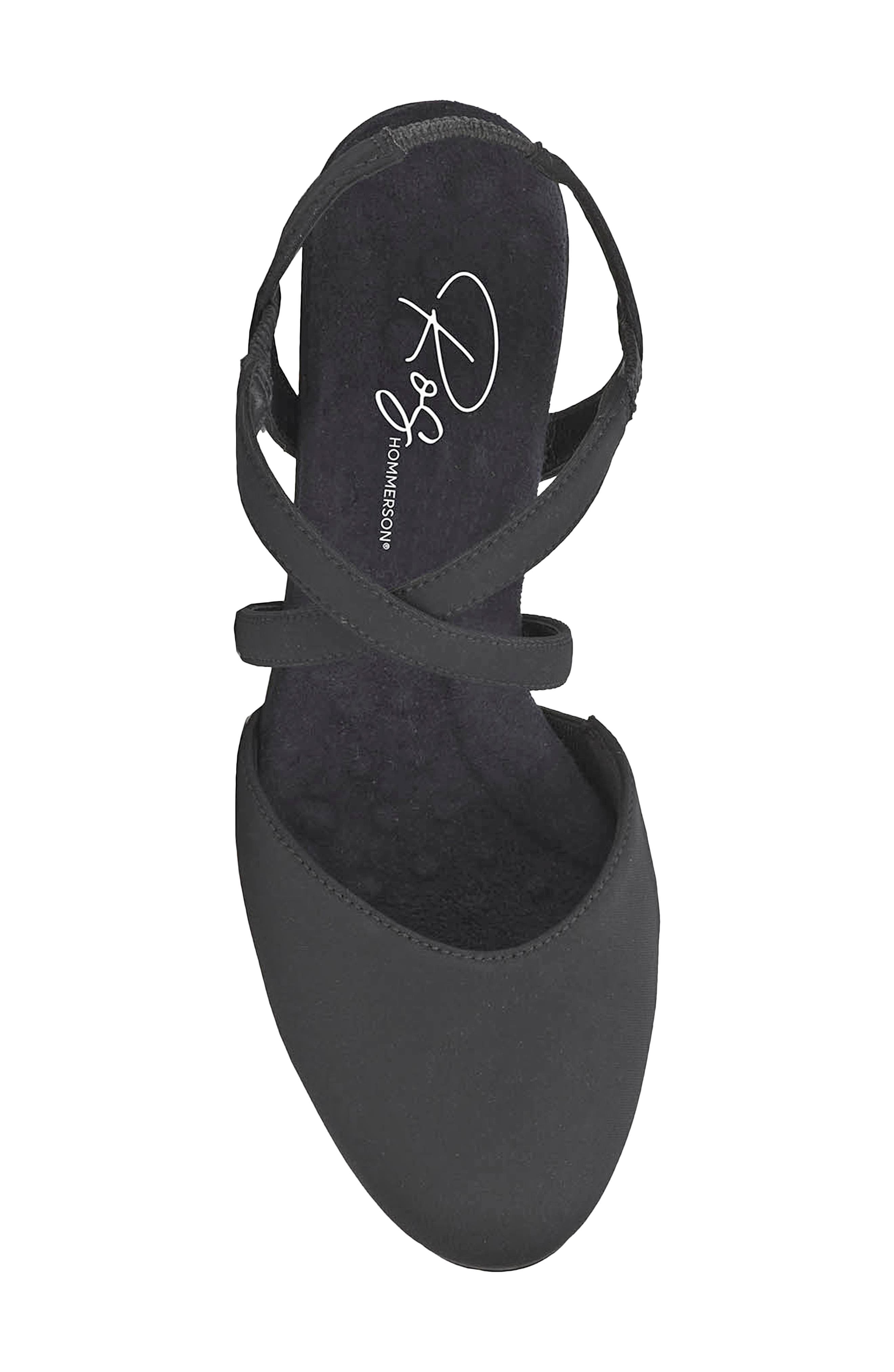 Ros Hommerson Caliente Slingback Pump, Alternate, color, Black Micro