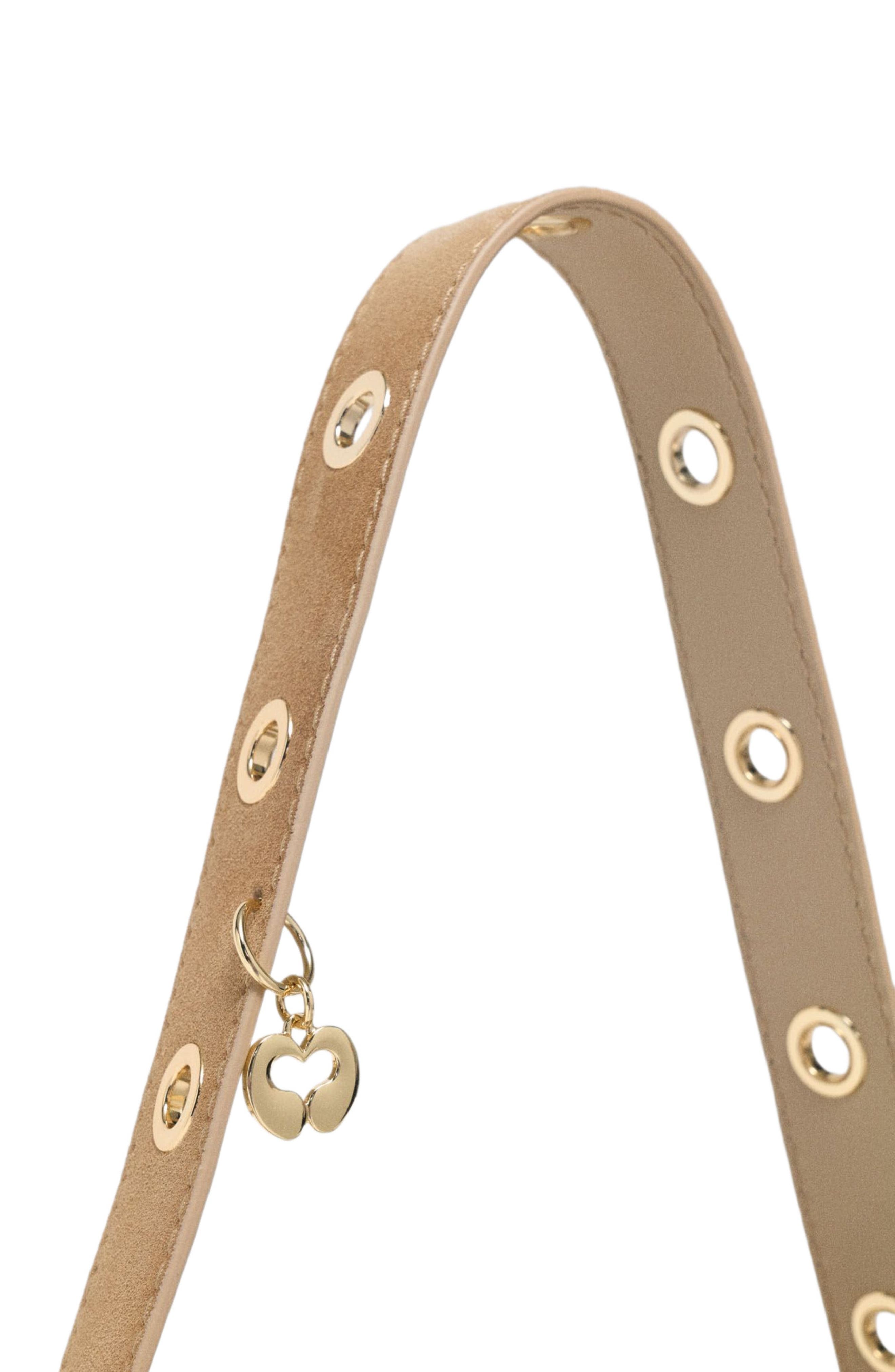 maje Suede Miss M bag, Alternate, color, Cappucino