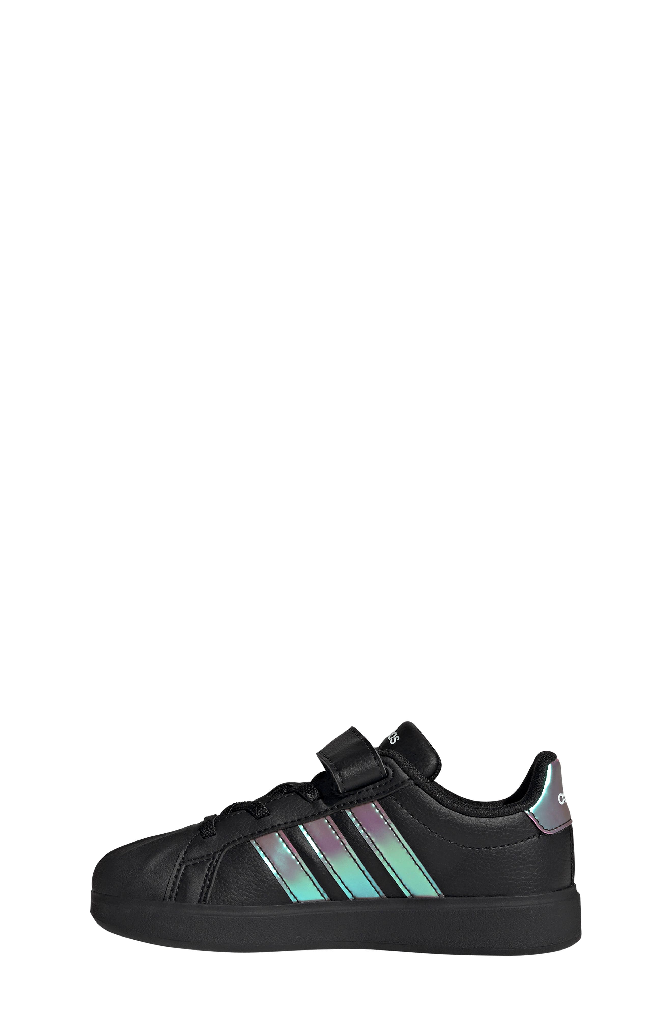 adidas Kids' Streettalk Sneaker, Alternate, color, Black/ Iridescent/ White
