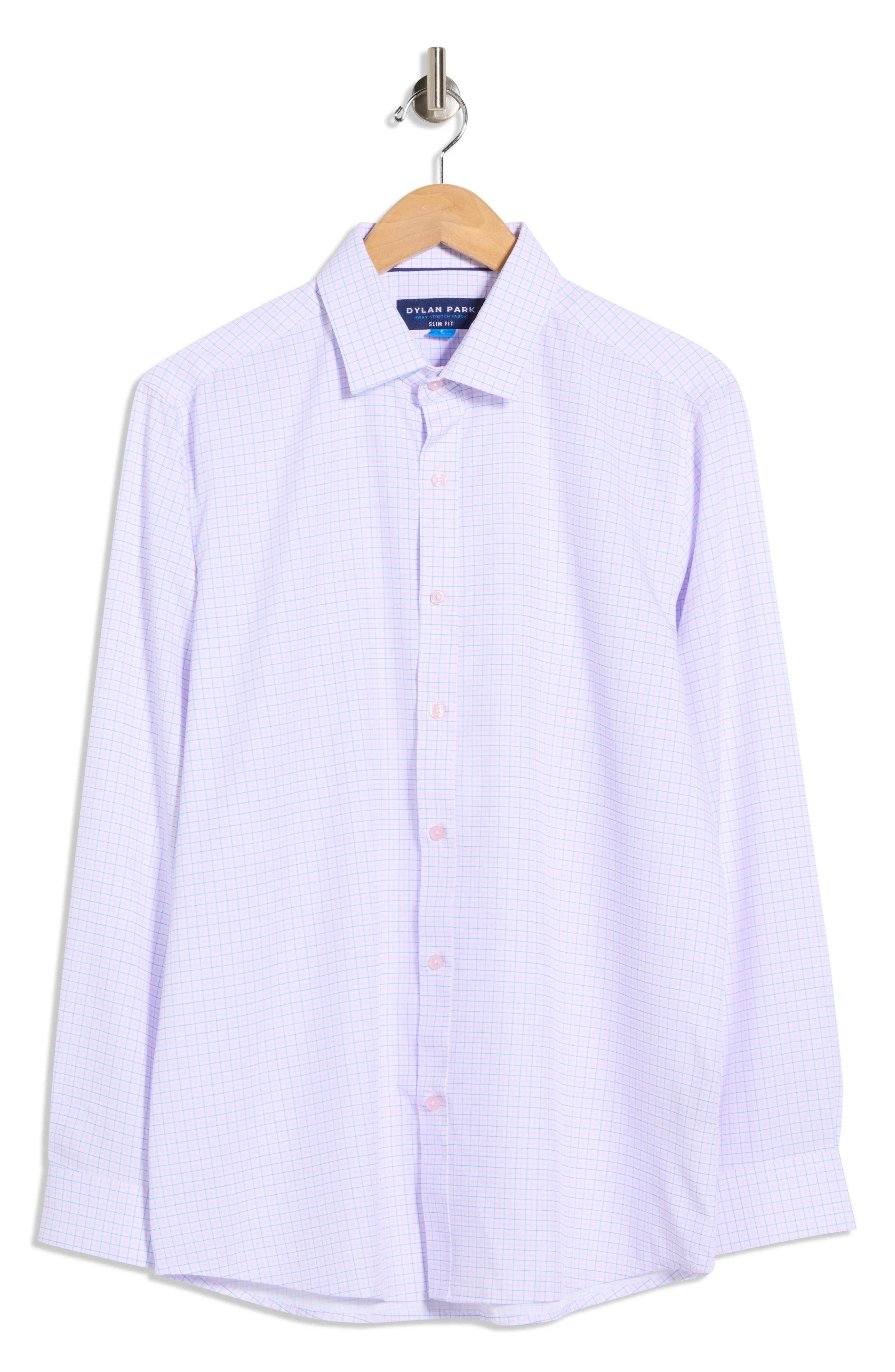 Slim Fit Perfect Stretch Long Sleeve Button Down Shirt - image 5