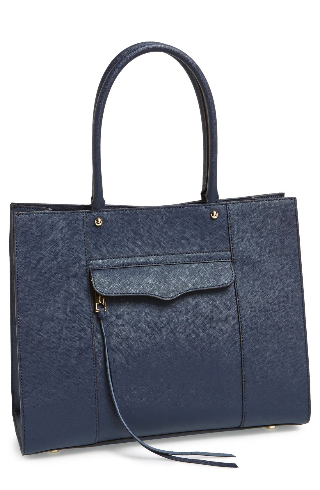 'Medium MAB' Tote, Main, color, INK