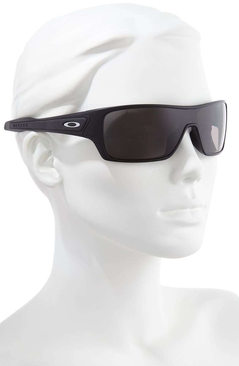 Oakley Turbine Rotor 128mm Polarized Shield Sunglasses, Alternate, color,