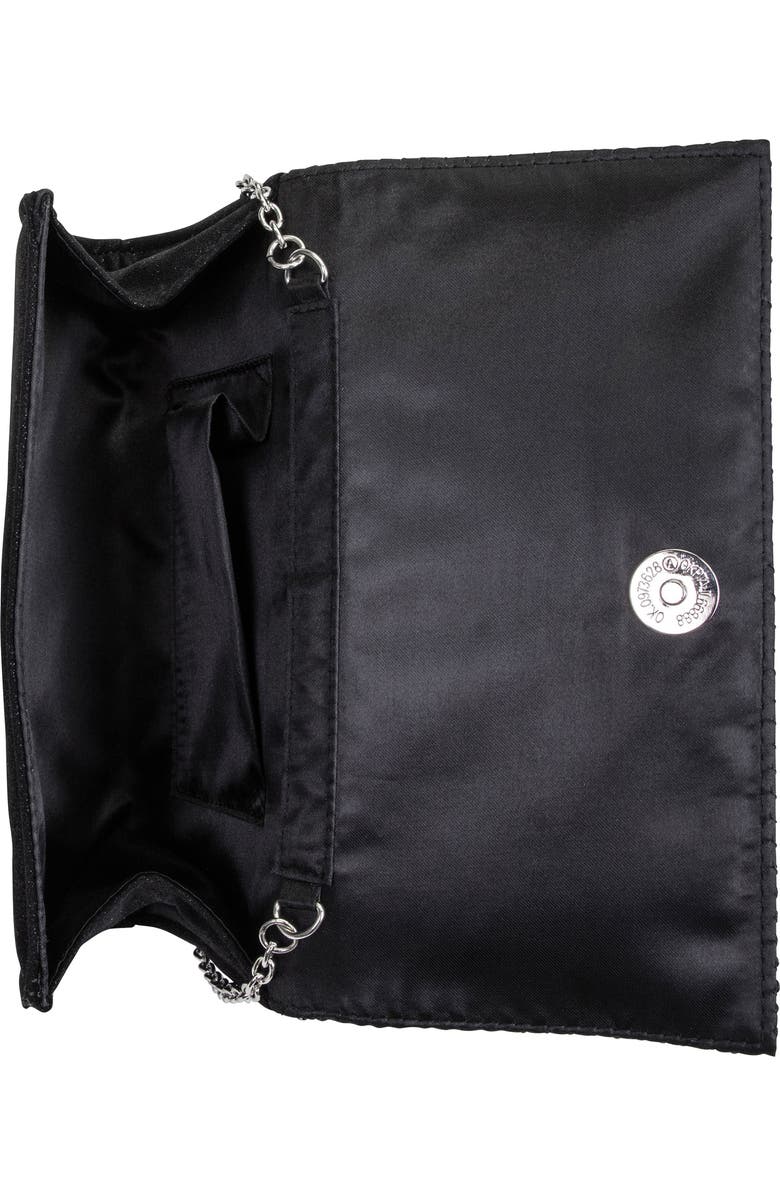 Jessica McClintock Luisa Embellished Clutch, Alternate, color,