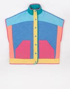 MOKUYOBI Quilted Poncho Vest