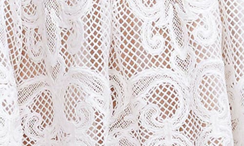Dress The Population Sasha Strapless Cocktail Minidress In White