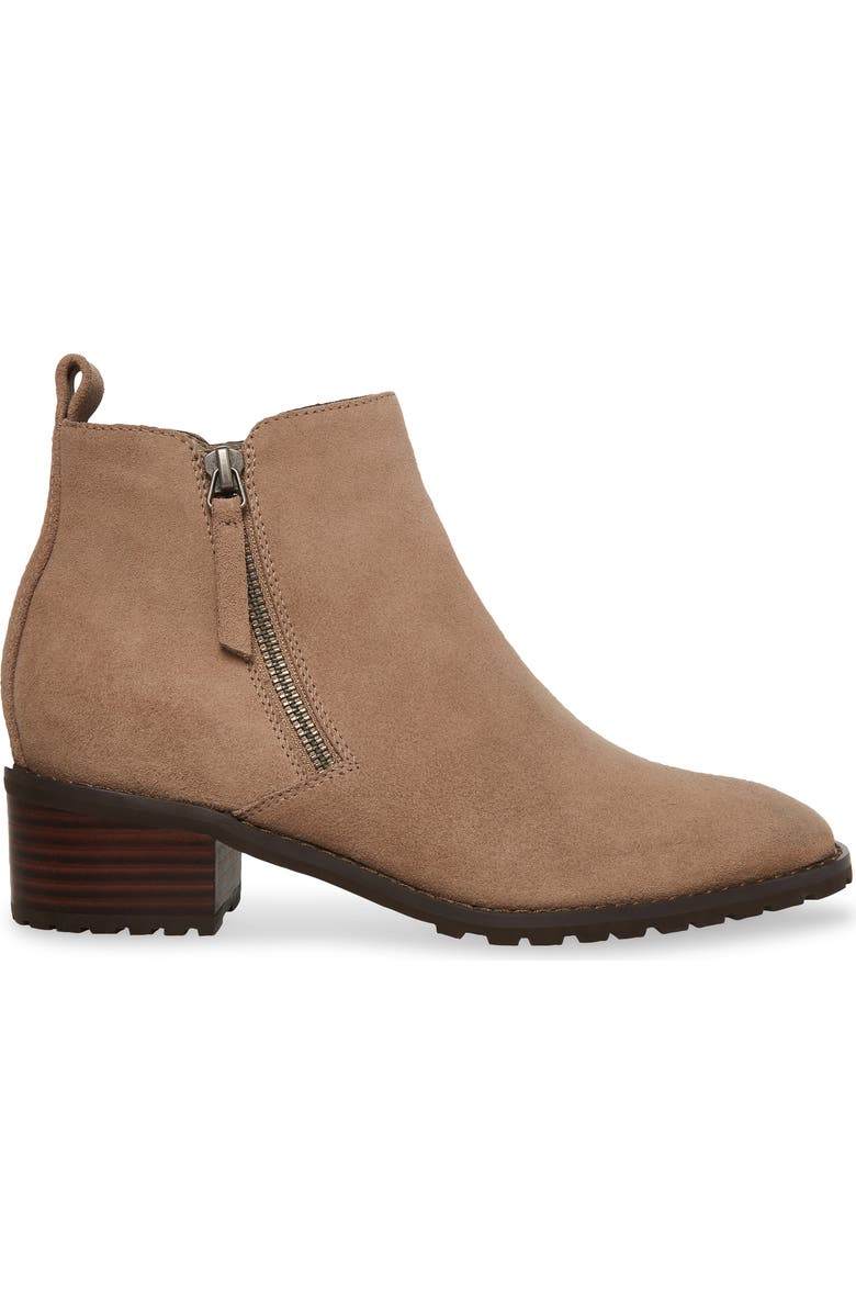 Blondo Samara Waterproof Leather Bootie, Alternate, color, Mushroom