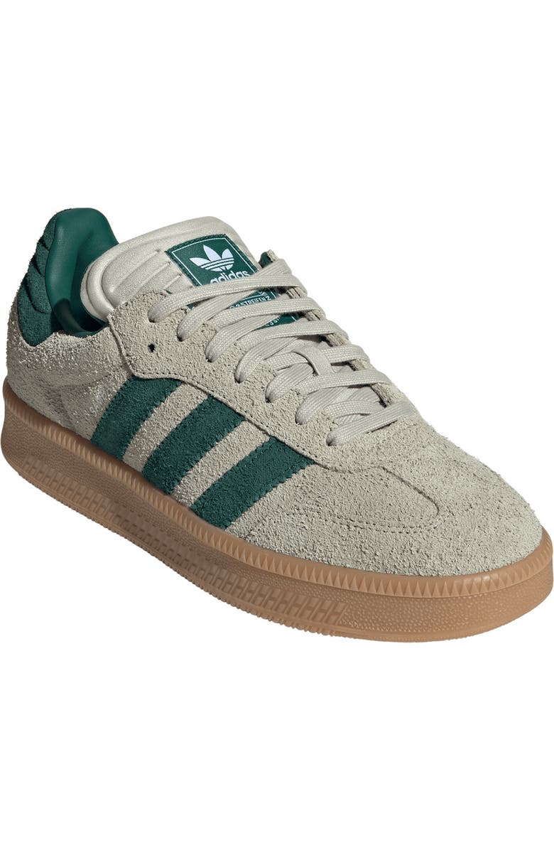 adidas Samba XLG Sneaker, Main, color, Putty Grey/Collegiate Green