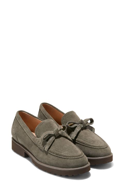 Gwendolyn Leather Bow Loafer