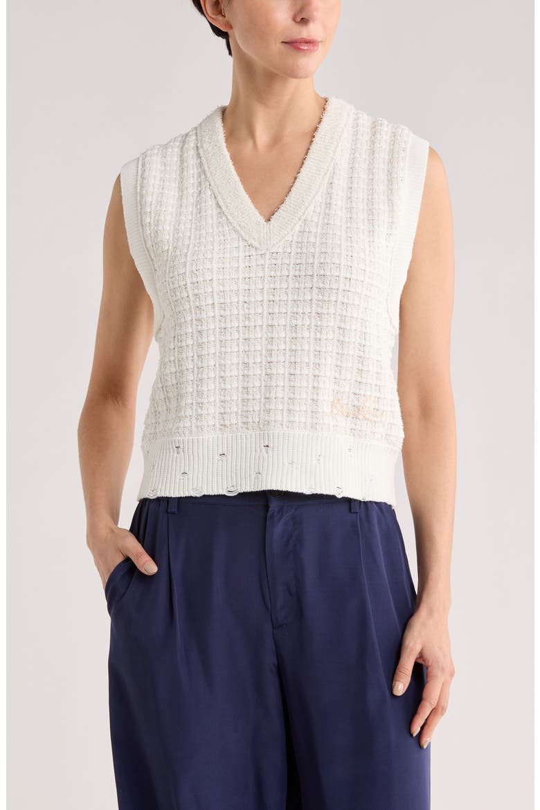 Holdyn Knit Vest, Main, color, IVORY