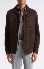 ISAIA Suede Overshirt