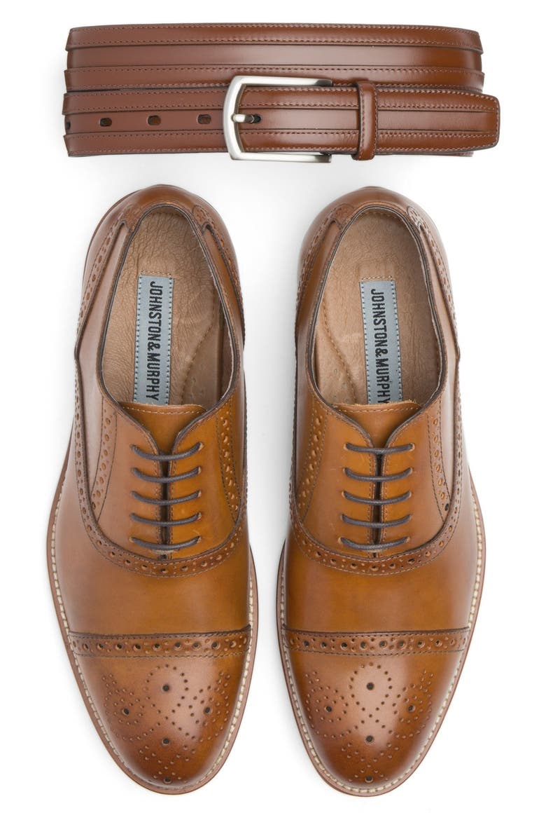 Calfskin Belt, Alternate, color, CHESTNUT