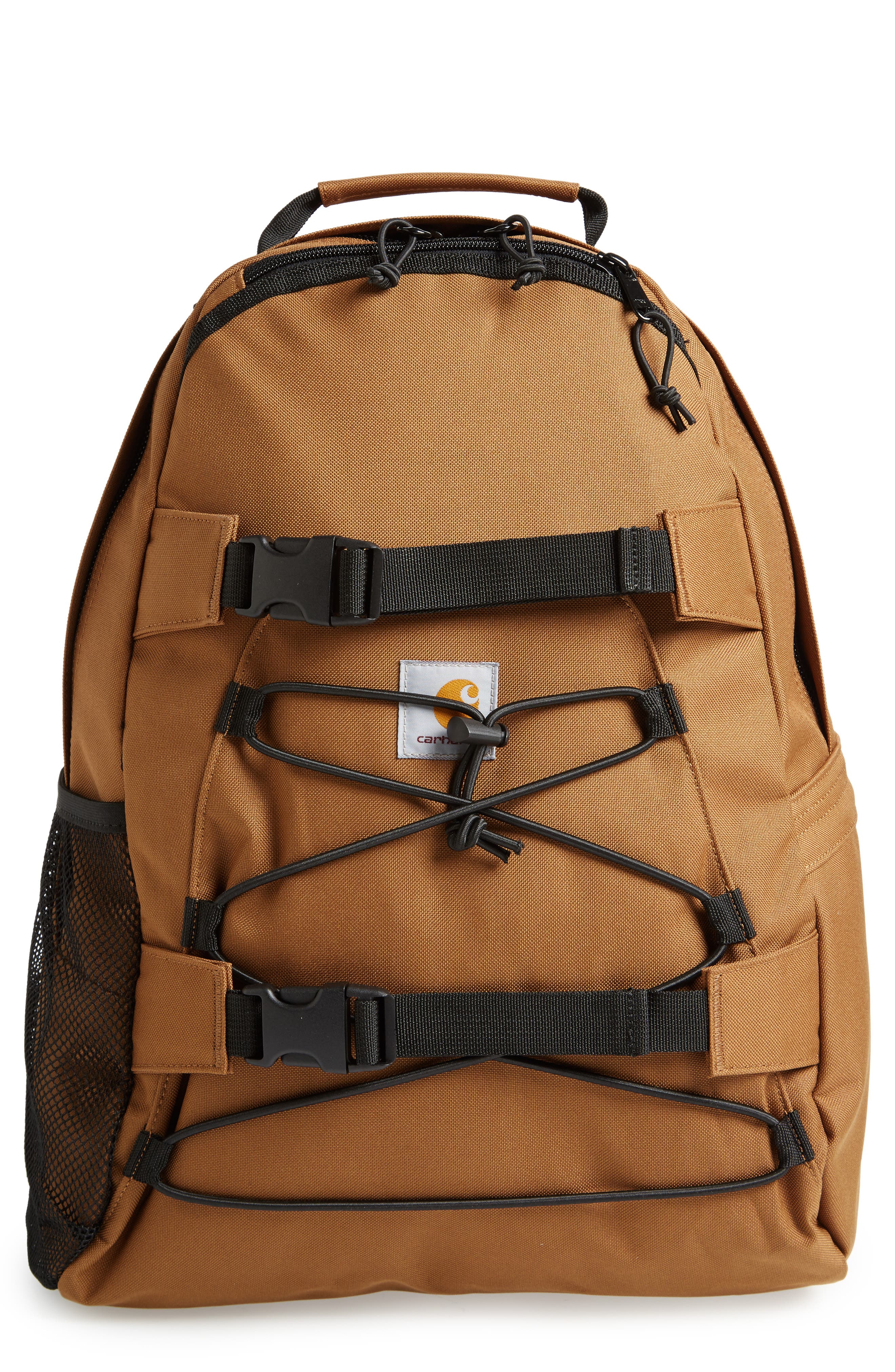Carhartt Kickflip Backpack, Main, color, HAMILTON BROWN