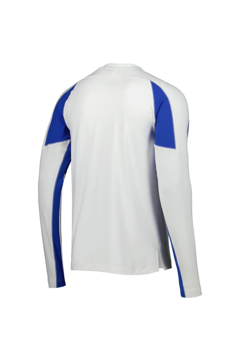 Men's Jordan Brand White Florida Gators Basketball Shooting Raglan Long Sleeve T-Shirt, Alternate, color, White