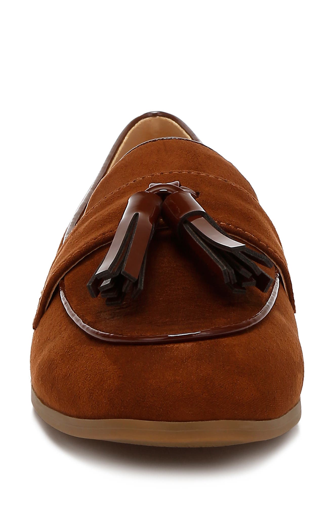 Rag & Co Folklore Tassel Loafer, Alternate, color, Brown