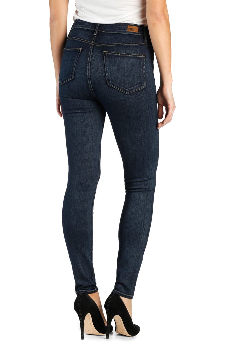 PAIGE Transcend - Margot High Waist Ultra Skinny Jeans, Alternate, color,