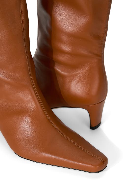 Staud Wally Knee High Boot In Brown