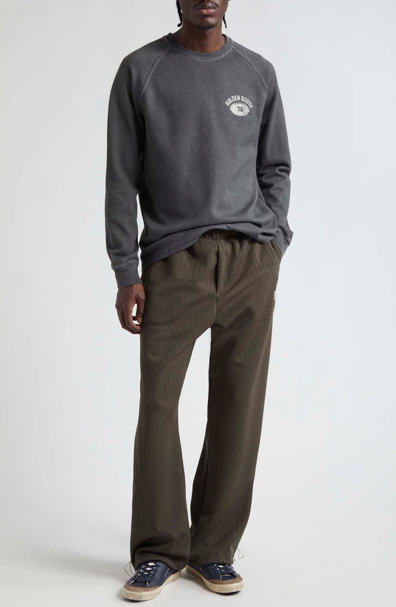 Golden Goose Journey Faded Long Sleeve Graphic Sweatshirt, Alternate, color, 