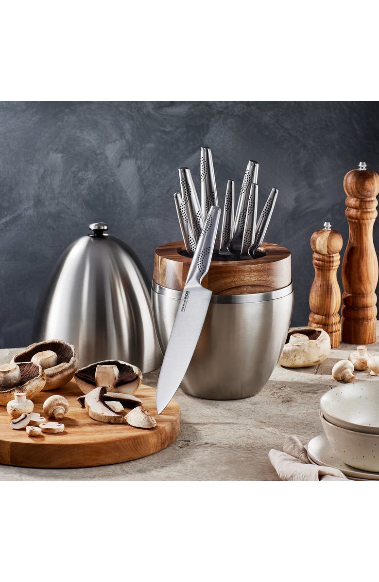 Cuisine::pro<sup>®</sup> iD3<sup>®</sup> The Egg Knife Block 9 Piece, Alternate, color, Stainless Steel