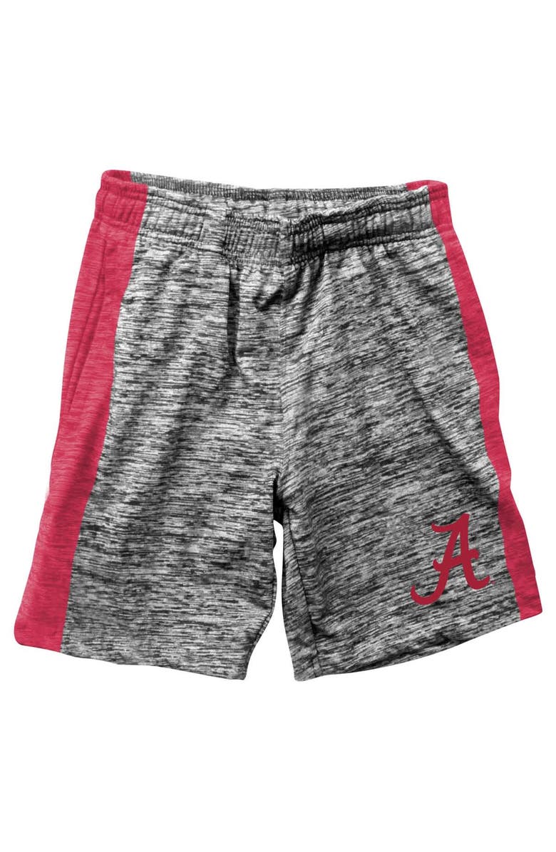 Wes & Willy Toddler Wes & Willy  Crimson Alabama Crimson Tide/Charcoal T-Shirt & Shorts Set, Alternate, color, 