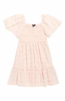 Zunie Kids' Embellished Babydoll Dress