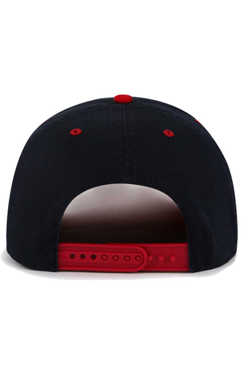 '47 Men's '47 Navy Minnesota Twins  Double Headed Baseline Hitch Adjustable Hat, Alternate, color, 