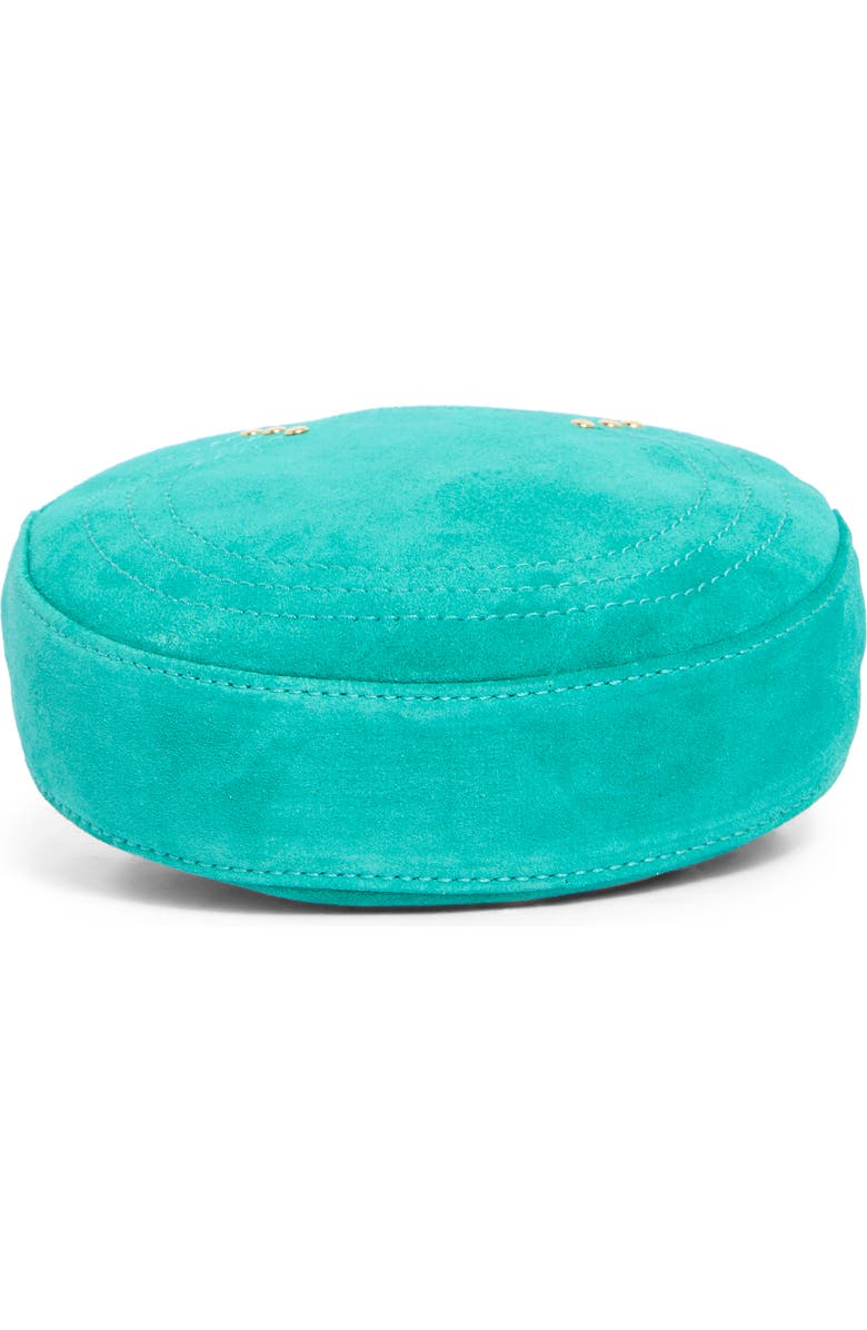 Longchamp Cavalcade Round Belt Bag, Alternate, color, Emerald Green