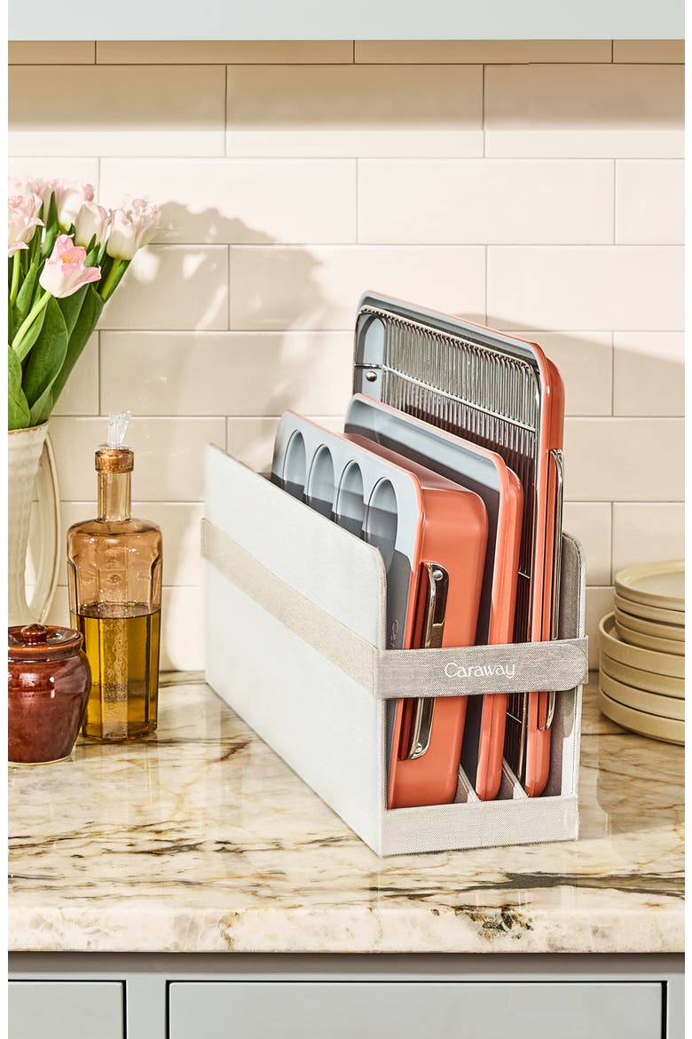 Nontoxic Ceramic 5-Piece Bakeware Set, Alternate, color, PERRACOTTA