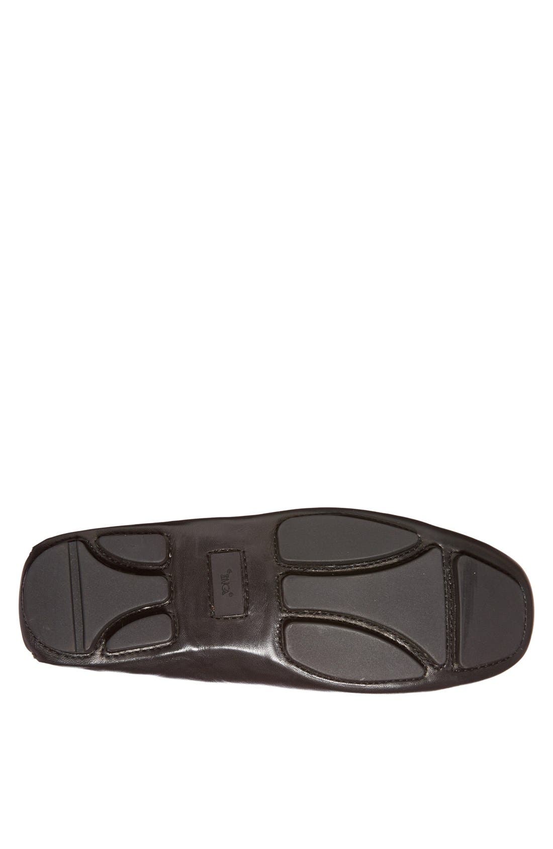 'Sven' Penny Loafer, Alternate, color, BLACK TGLOVE
