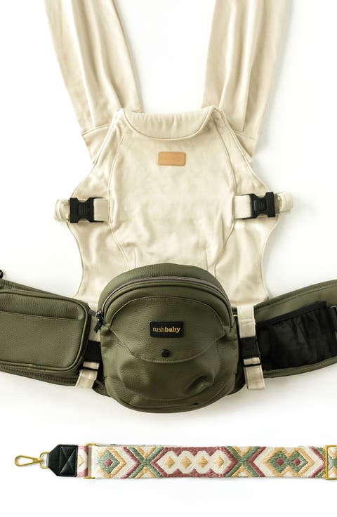 Hands-Free Carrier Set with Included Crossbody Strap