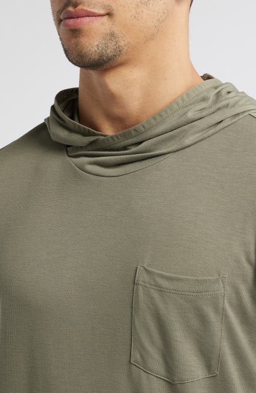 Free Fly Camouflage Lightweight Upf 20+ Hoodie In Fatigue