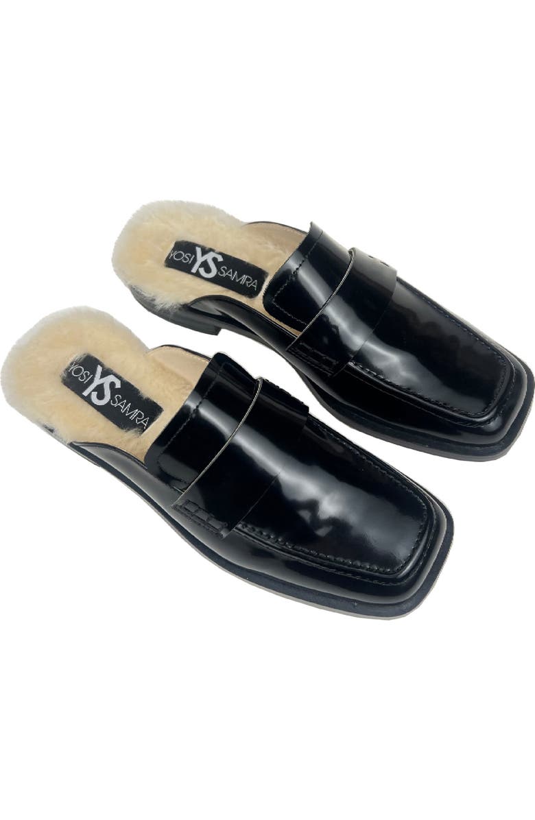 Yosi Samra Odessa Genuine Shearling Lined Loafer, Main, color,